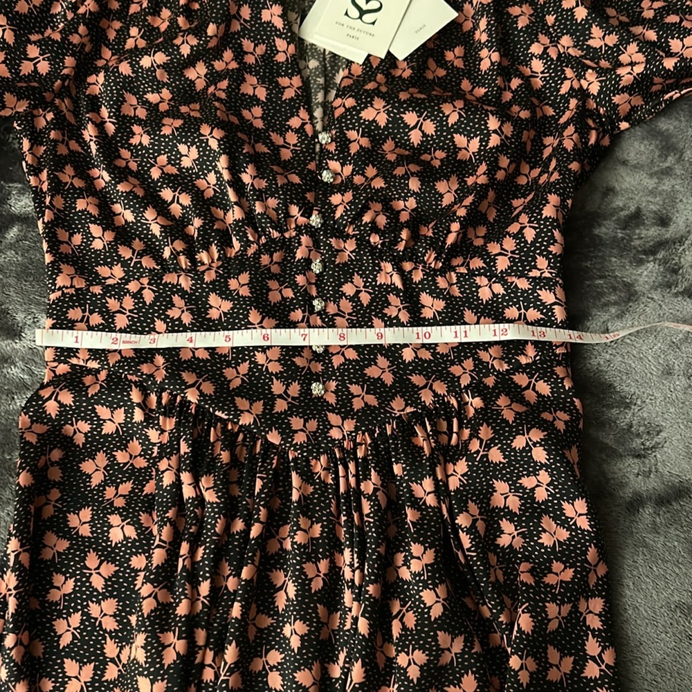 Sandro Paris Midi dress new with tag size 36 (US 6) - Picture 8 of 12